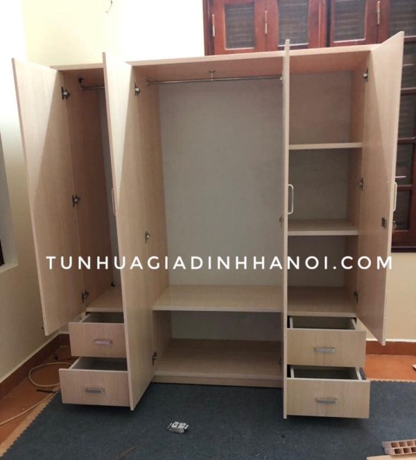 Tủ Nhựa Đài Loan 4 Cánh C165N
