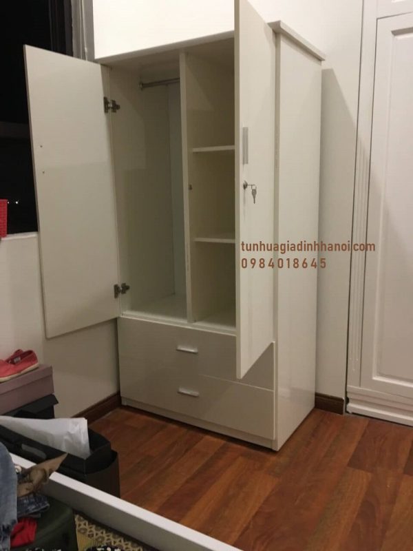 Tủ nhựa 2 cánh Đài Loan 2 buồng - C1881