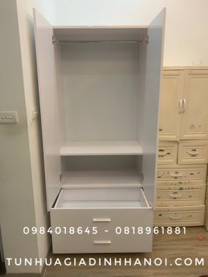 Tủ Quần Áo Nhựa 2 cánh - 2C2N