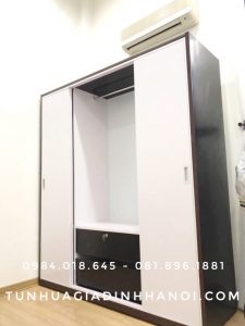 Tủ Nhựa Cánh Lùa Cánh Đẩy Nhựa Đài Loan