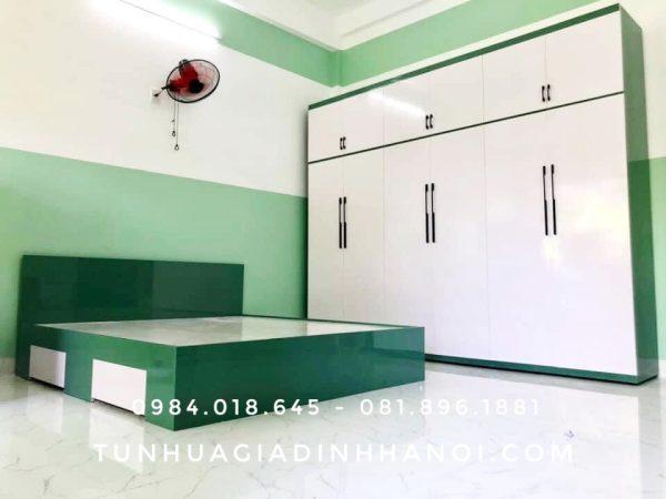 Tủ Nhựa Quần Áo 6 Cánh 3 Buồng