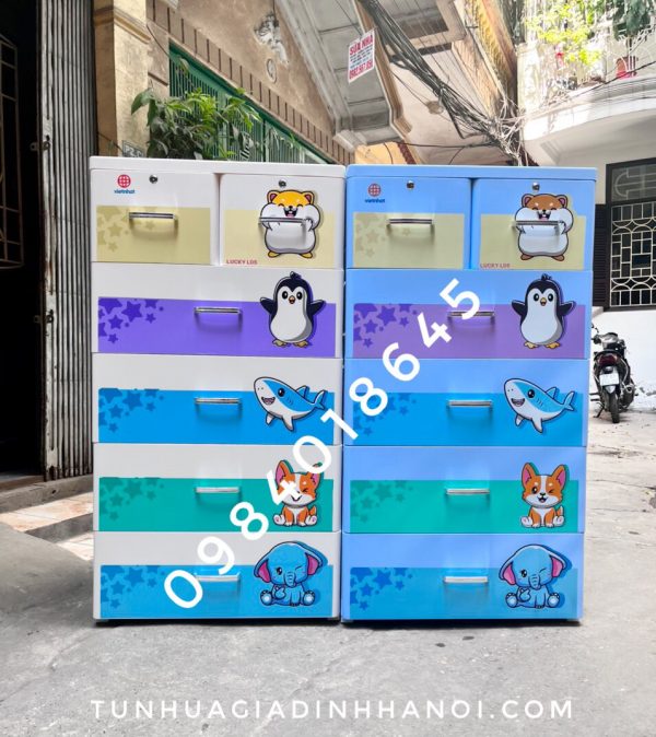 TỦ NHỰA VIỆT NHẬT LUCKY L 5 NGĂN