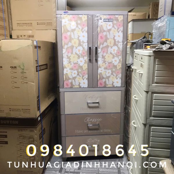 Tủ Nhựa Wing 2c3n Duy Tân