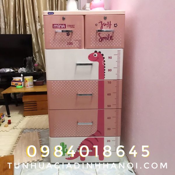 Tủ Nhựa Duy Tân Mina Khủng Long
